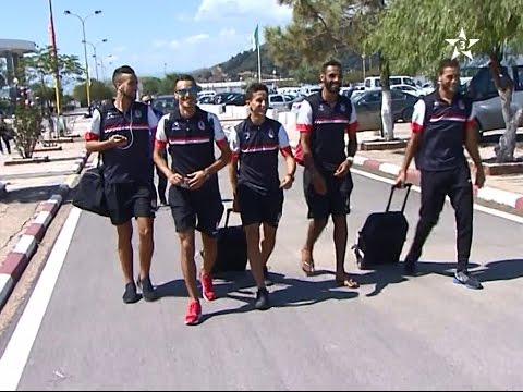 شاهد تقرير وصول بعثة الفتح الرباطي إلى الجزائر