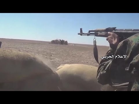شاهد مقتل عشرات الجنود السوريين بغارات للتحالف