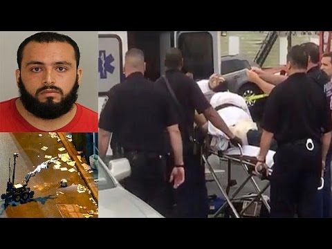 بالفيديو  توجيه 10 اتهامات للمشتبه به في هجوم نيويورك