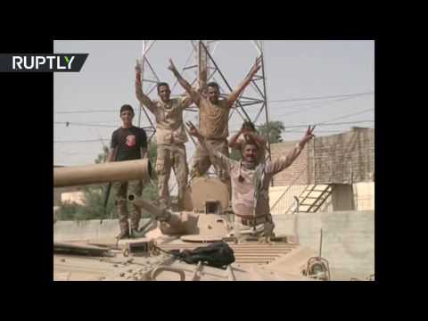 بالفيديو القوات العراقية تسيطر على قضاء الشرقاط جنوب الموصل