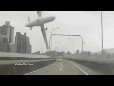 سقوط طائرة للركاب في تايوان على متنها 58 شخصًا