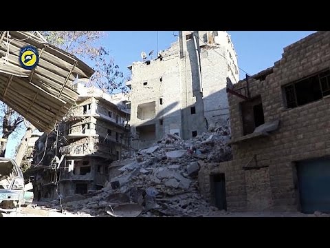 قصف جوي على حلب واحيائها الشرقية