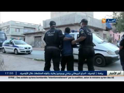 بالفيديو مصالح الامن تداهم اوكار الجريمة و الفساد في عين تيموشنت