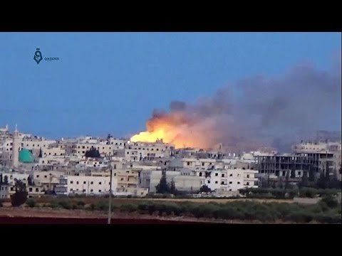 القوات الحكومية السوري تستهدف حلب بالقصف المدفعي والصاروخي