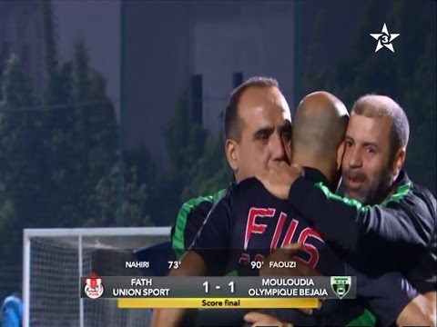 شاهد أهداف لقاء الفتح الرباطي مولودية بجاية بنتيجة 11