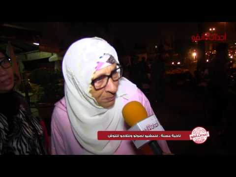ناخبة مسنة تدلي برأيها في إجراءات التصويت للانتخابات