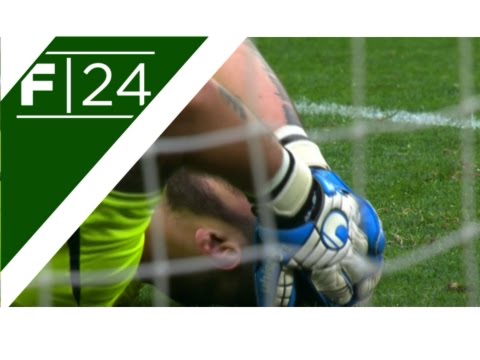 شاهد خطأ كارثي من حارس مرمى في الدوري الأوكراني