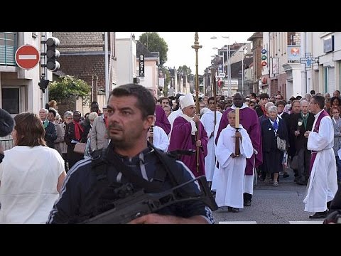 بالفيديو  إعادة افتتاح  كنيسة سان إتيان دو روفريه في فرنسا