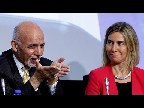 بالفيديو بروكسل تحتضن مؤتمر الدول المانحة لأفغانستان