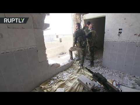 اشتباكات بين الجيش السوري والإرهابيين شمال حلب