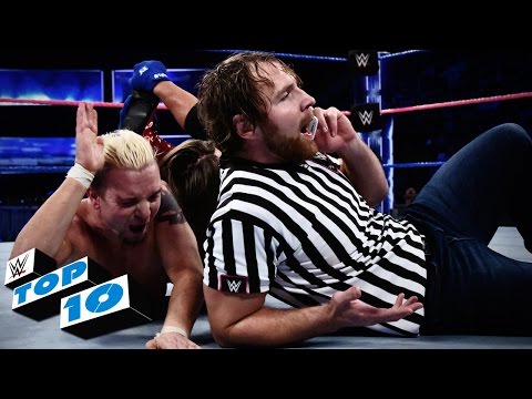 أبرز 10 لحظات سماك داون بعروض wwe