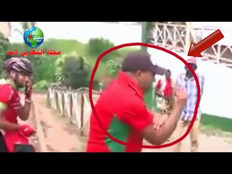 شاهد لحظة غضب المدير التقني للمنتخب المغربي للدراجات على فريقه