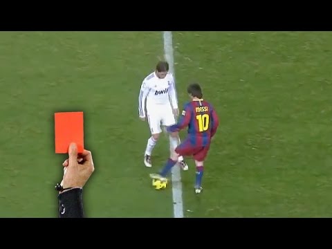 شاهد أشهر 10 بطاقات حمراء في التاريخ