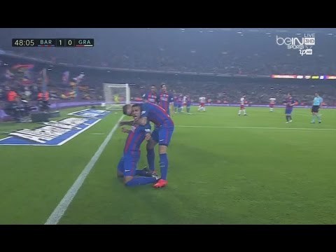 بالفيديو برشلونة يفوز على غرناطة بهدف دون رد