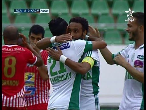 شاهد هدف ثاني للرجاء الرياضي في مرمى الكوكب المراكشي