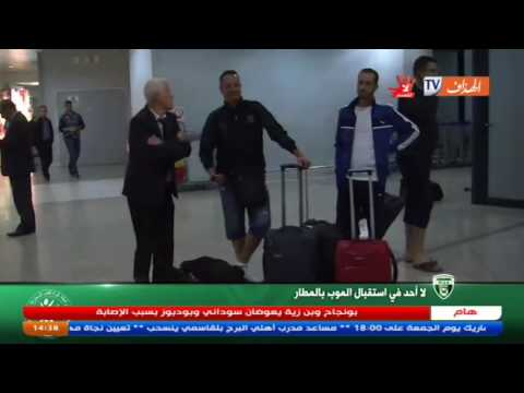 بالفيديو لا أحد في استقبال فريق الموب في مطار الكونغو