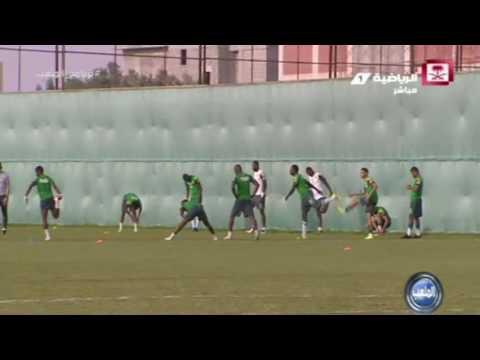 شاهد  وصول المنتخب السعودي إلى اليابان