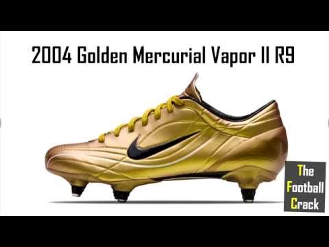 شاهد الأحذية التي ارتداها رونالدو خلال مسيرته