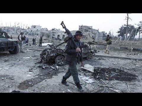بالفيديو مقتل 6 أشخاص في هجوم على القنصلية الألمانية شمال أفغانستان