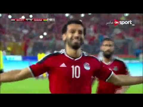 بالفيديو محمد صلاح يسجّل هدفه الدولي رقم 27 أمام غانا ويقترب من متعب