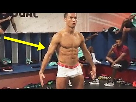 كرستيانو ونجوم منتخب البرتغال يلعبون حركة تمثال