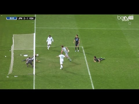 شاهد أهداف مباراة السعودية واليابان 12