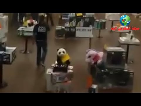 شاهد  فوضى تُصيب متجر جوميا ميغامول