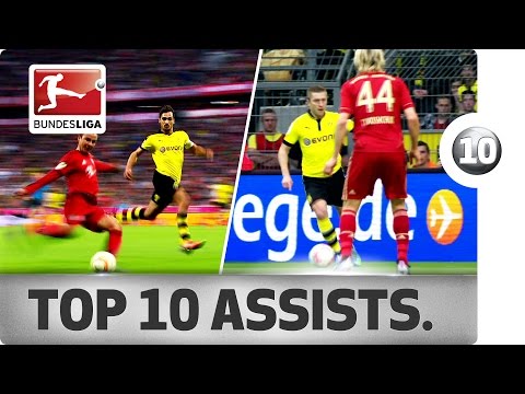 بالفيديو أبرز 10 أسيست في كلاسيكو البوندسليغا