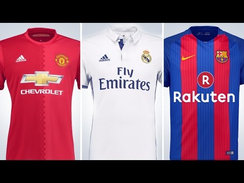 شاهد برشلونة يتسيّد أغلى 10 عقود رعاية للقمصان