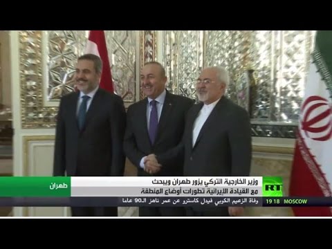شاهد جاويش أوغلو في طهران لبحث ملفات المنطقة