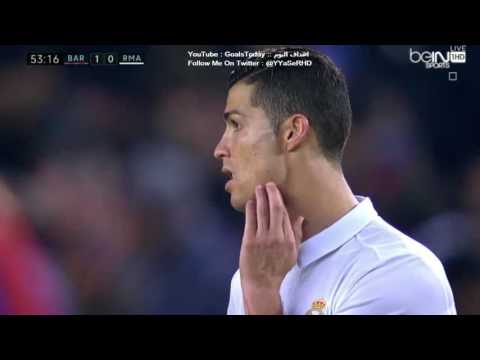 شاهد هدف برشلونة أمام نادي ريال مدريد  بواسطة اللاعب لويس سواريز