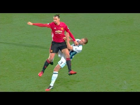 لحظات مجنونة من مشوار ابراهيموفيتش الكروي