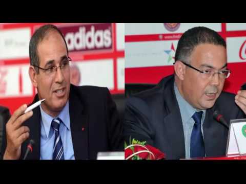 شاهد الزاكي يُقطّر الشمع على لقجع