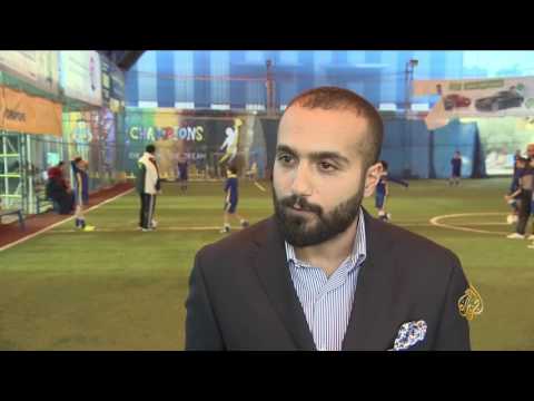 شاهد تدشين أكاديمية لكرة القدم لأطفال السرطان في غزة