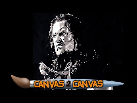 رسام wwe يحتفل بعودة الحانوتي