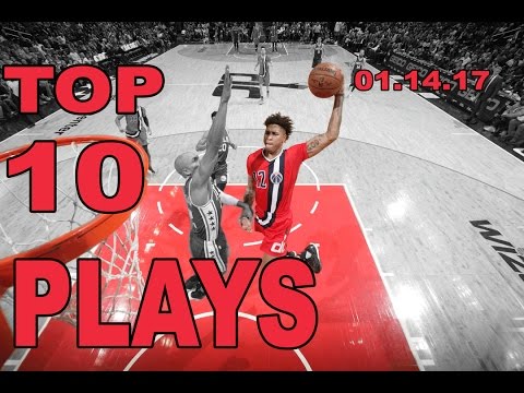 شاهد 10 كرات مذهلة في مباريات الأحد في nba