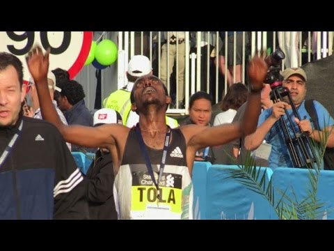 شاهد سيطرة أثيوبية على المراكز الأولى وانسحاب بيكيلي