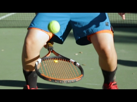 حيل التنس تنال إعجاب الجماهير