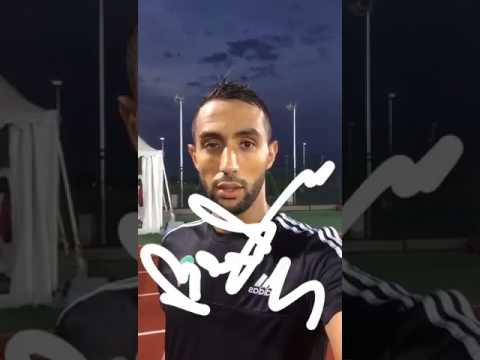 شاهد رسالة بنعطية إلى المغاربة قبل مواجهة مصر