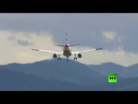 شاهد  مدى قوة الرياح في سان سيباستيان الإسبانية