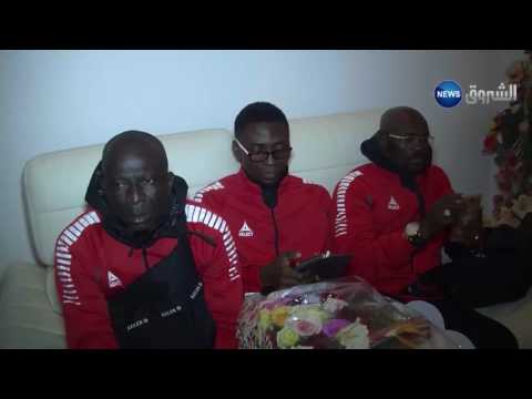 شاهد نادي رينغرز يثني على حفاوة الاستقبال في الجزائر