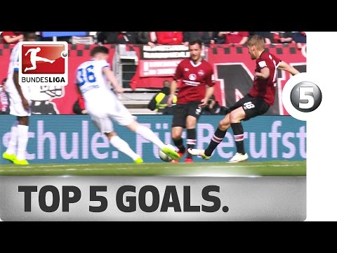 شاهد أفضل 5 أهداف في الجولة 22 في الدوري الألماني