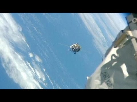 مركبة الشحن الفضائية الروسية تلتحم بالمحطة الدولية