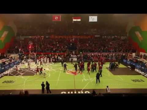 شاهد لحظة فوز الأهلي ببطولة أفريقيا لكرة السلة