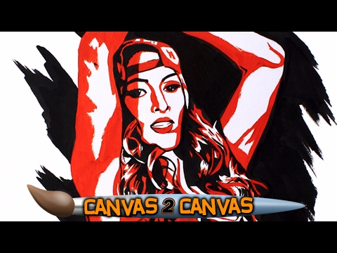 رسام الاتحاد يبدع في لوحة فنية جديدة