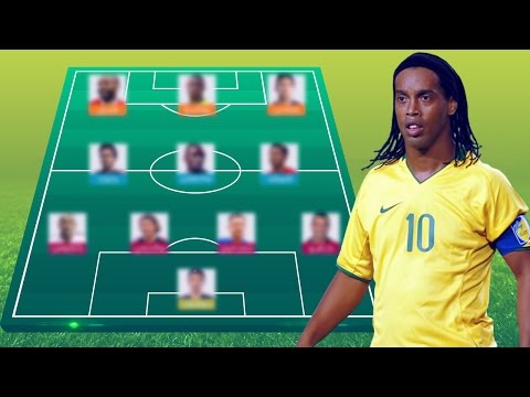 بالفيديو رونالدينيو يختار أفضل تشكيلة مكونة من 11 لاعبًا في تاريخ دوري أبطال أوروبا