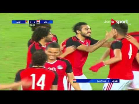 شاهد أهداف المنتخب المصري في نظيره التوغولي