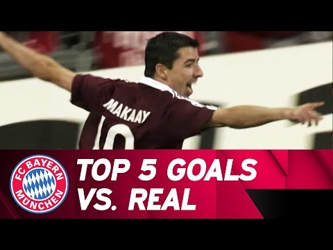 شاهد بايرن ميونخ يحمس لاعبيه بأبرز 5 أهداف في شباك ريال مدريد