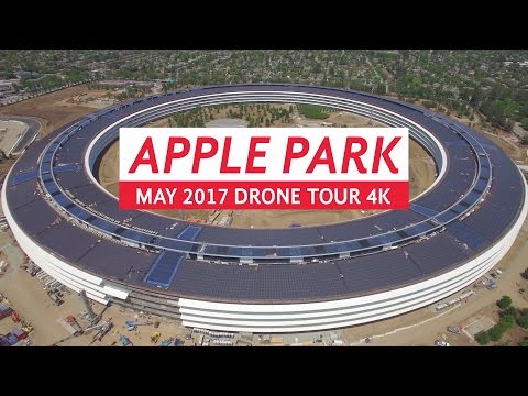 شاهد اللمسات الأخيرة على مقر أبل العملاق الجديد apple park