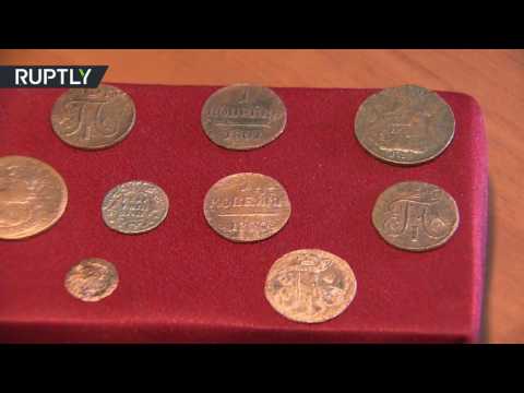 بالفيديو العثور على كنز ثمين من عهد القيصر إيفان الرهيب